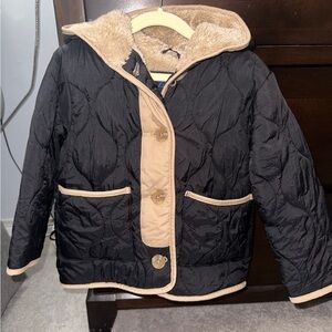 Zara fleeces lined jacket 4-5 years